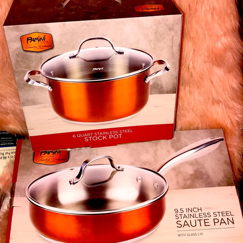 New Parini 6 quart stock pot